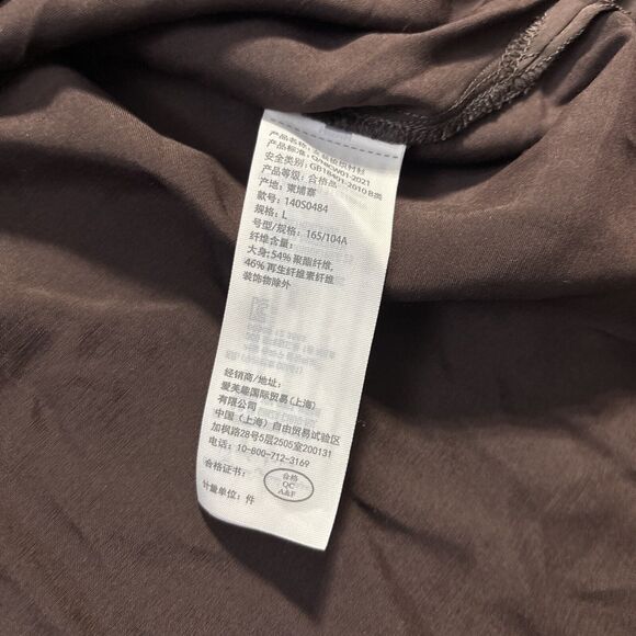 New Abercrombie Fitch Shirt Women Viscose/Poly L Button Up Pocket Blouse $70 NWT - Picture 7 of 9